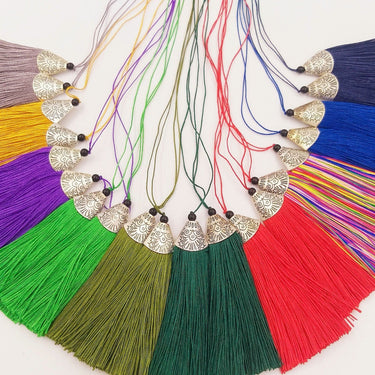Grey Tassels Artificial Silk Tassel with Cone Cap, Earring Tassel, Bridal Tassels